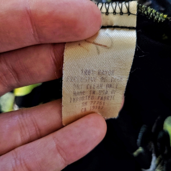 Vintage Betsey Johnson 90s Blueberry Fruit Print Ruffle Slip Midi Dress - Picture 9 of 16